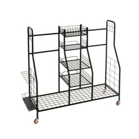 Golf Bag Organizer with Lockable Wheels for Multi Occasions