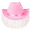 Way To Celebrate Pink Cowboy Hat with White Fringe – 1 Piece Kids Costume Accessory