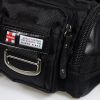 [Crystal Black] Multi-Purposes Fanny Pack / Back Pack / Travel Lumbar Pack