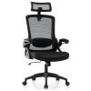 Adjustable Swivel Task Chair Ergonomic Office Chair with Adjustable Lumbar Support