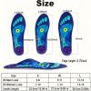 Acupressure Insoles - Comfortable and Breathable, Arch Support, Unisex, Suitable for Work, Running